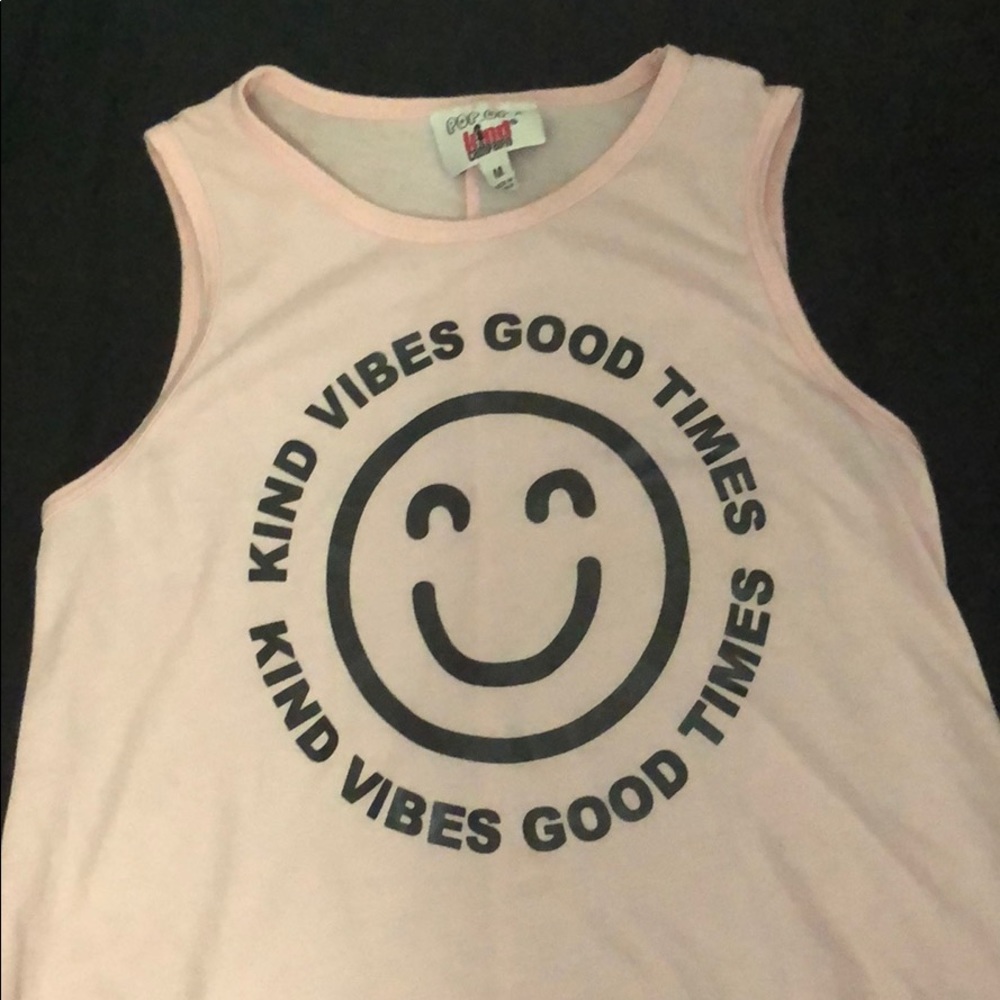 Pink tank top